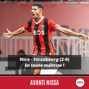 Nice - Strasbourg (2-0) : le Gym en toute maîtrise - Ligue 1 Nice