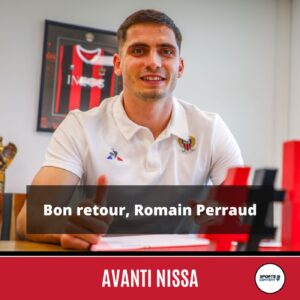 Bon retour, Romain Perraud - joueur formé à Nice