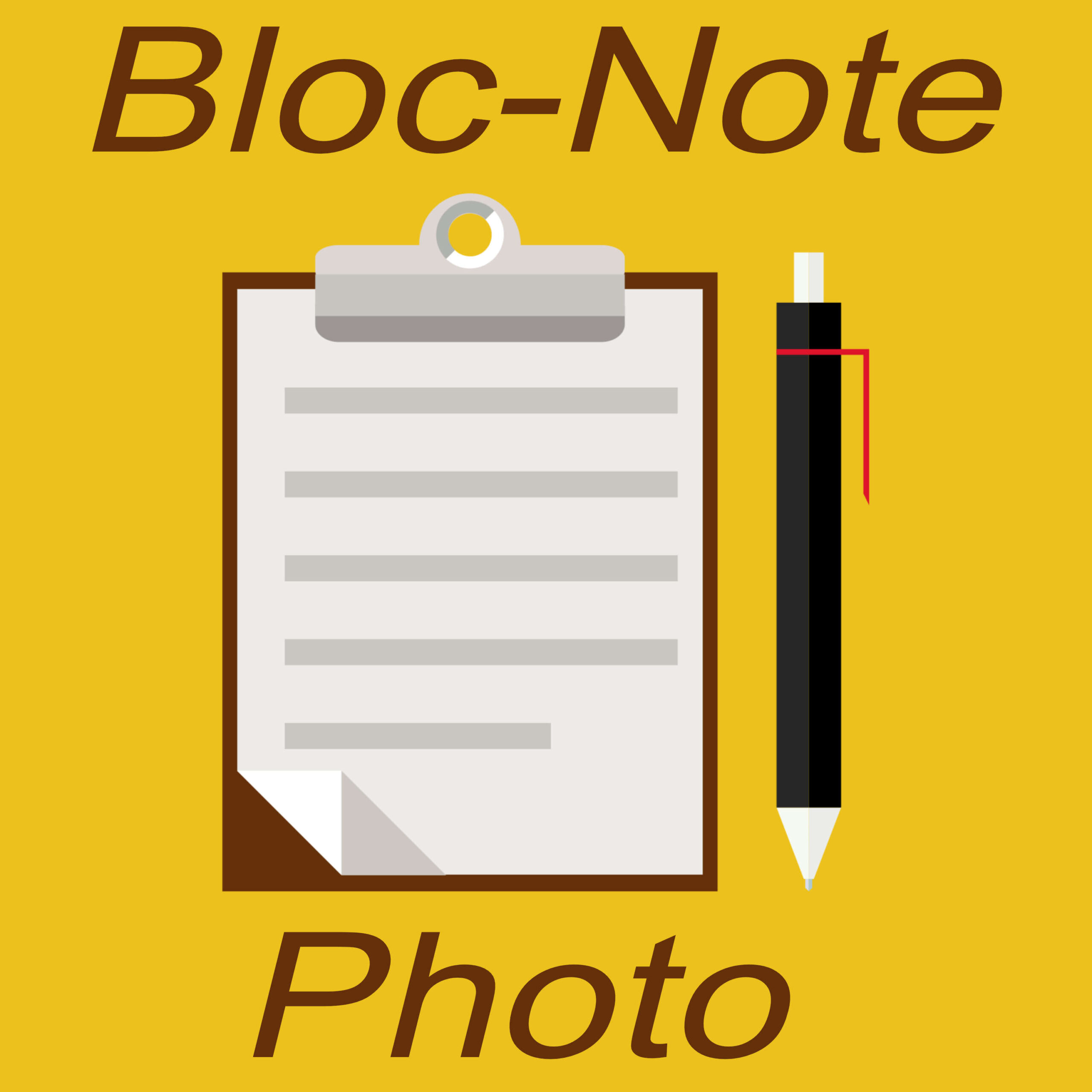 Logo du podcast Bloc-Note Photo de Marc Boussoulade, une chronique photo mensuelle