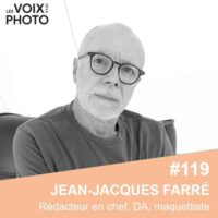 Portrait de Jean-Jacques Farré, éditeur et fondateur de la revue de photographie LIKE