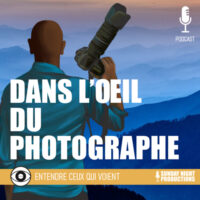 Portrait d'un grand mammifère sauvage en noir et blanc, illustrant le parcours de photographe animalier de Laurent Baheux