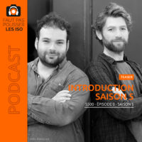 Arthur Azoulay et Benjamin Favier au micro dans le studio pour la saison 5 du podcast photo Faut Pas Pousser Les ISO