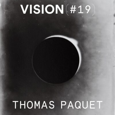 Tirage argentique abstrait de la série Horizons, exemple de photographie expérimentale argentique de Thomas Paquet