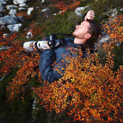 Portrait du photographe nature Alexandre Deschaumes, invité du podcast Regard'Ailleurs