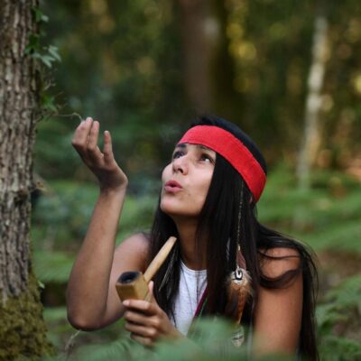 Portrait d'Antonia Pushpa, invitée du podcast Regard'Ailleurs sur les traditions mexicaines