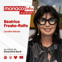Portrait de Béatrice Fresko-Rolfo, invitée du podcast Monaco Info