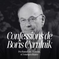 Portrait de Boris Cyrulnik, neuropsychiatre, pour sa conversation sur la résilience et la psychologie