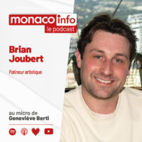 Le patineur artistique Brian Joubert, invité du podcast de Monaco Info