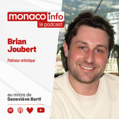 Le patineur artistique Brian Joubert, invité du podcast de Monaco Info