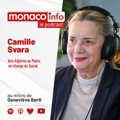 Portrait de Camille Svara, invitée du podcast Monaco Info