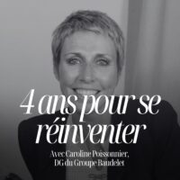 Portrait de Caroline Poissonnier, invitée du podcast de Pauline Laigneau sur l'équilibre et l'ambition.