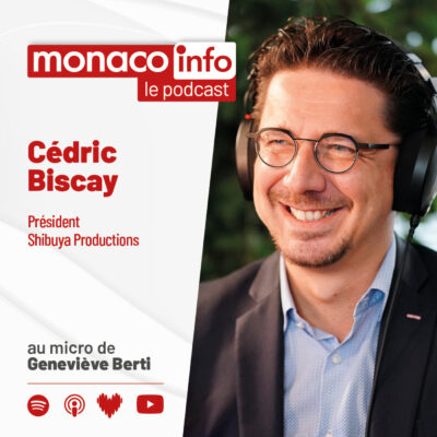 Portrait de Cédric Biscay, invité du podcast Monaco Info