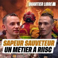 Le commandant Xavier, officier de la Sécurité Civile, invité du podcast Quartier Libre