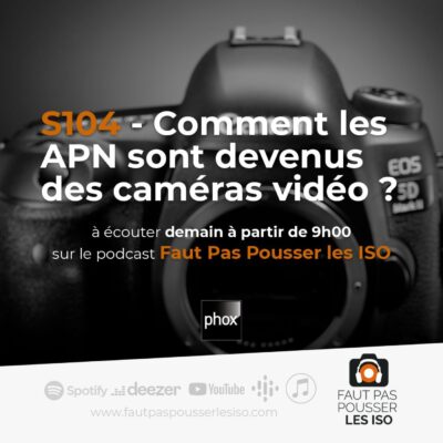 Illustration de l'épisode sur l'évolution de la vidéo sur les appareils photo numériques