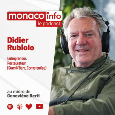 Portrait de Didier Rubiolo, invité du podcast Monaco Info