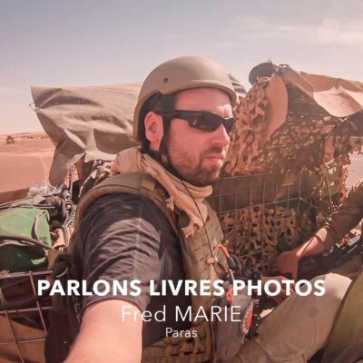 Pochette de l'épisode de Photo Storia consacré à Fred Marie, photojournaliste spécialisé dans la défense et la sécurité