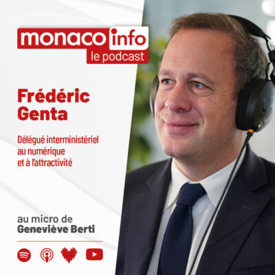 Portrait de Frédéric Genta, Délégué Interministériel à l'Attractivité et à la Transition Numérique de Monaco.