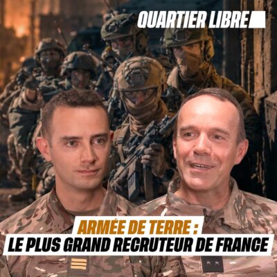 Portrait du général Goujon, invité du podcast Quartier Libre pour parler du recrutement dans l'armée de Terre.