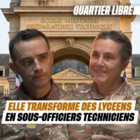 Portrait du colonel Gwenaëlle Gauthier, invitée du podcast Quartier Libre