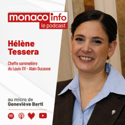 Portrait d'Hélène Tessera, cheffe sommelière au restaurant Louis XV - Alain Ducasse à Monaco