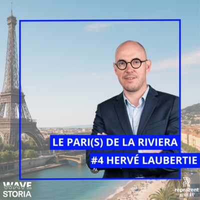 Hervé Laubertie, directeur de l'agence d'attractivité Team Côte d'Azur, invité du podcast Le Pari(s) de la Riviera