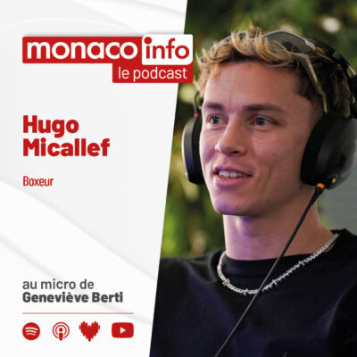 Portrait du boxeur monégasque Hugo Micallef, invité du podcast Monaco Info