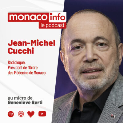 Portrait de Jean-Michel Cucchi, invité du podcast de Monaco Info