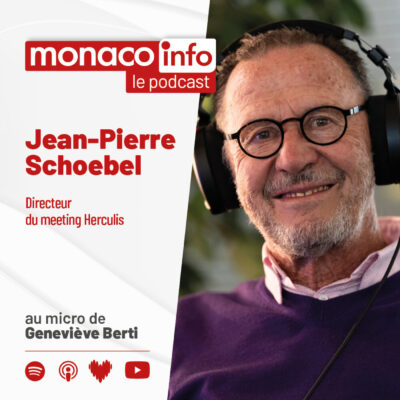 Portrait de Jean-Pierre Schoebel, directeur du Meeting Herculis et de la Fédération monégasque d’athlétisme.