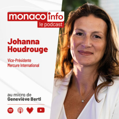 Portrait de Johanna Houdrouge, invitée du podcast Monaco Info