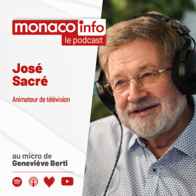 José Sacré, animateur et voix historique de la radio et télévision à Monaco.
