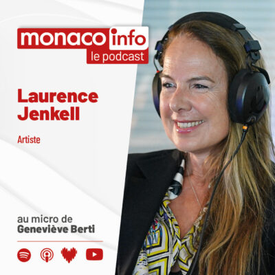 Portrait de l'artiste Laurence Jenkell, invitée du podcast de Monaco Info