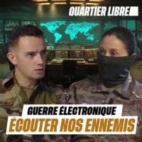 La lieutenant-colonel K, spécialiste du renseignement électromagnétique, invitée du podcast Quartier Libre