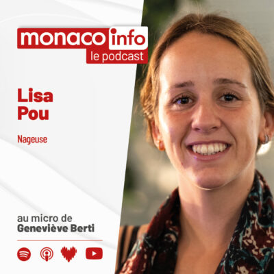 Portrait de Lisa Pou, nageuse monégasque en eau libre, invitée du podcast Monaco Info