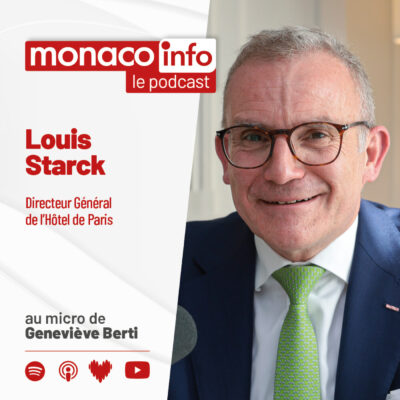 Portrait de Louis Starck, invité du podcast de Monaco Info