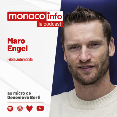 Portrait de Maro Engel, pilote automobile pour Mercedes-AMG et résident monégasque.
