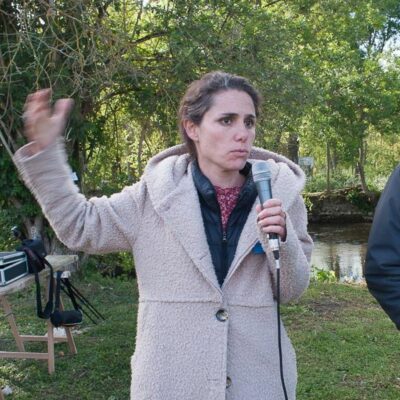 Portrait de Monica Santos, invitée du podcast 9 Lives Magazine pour parler de la création de Zone I.