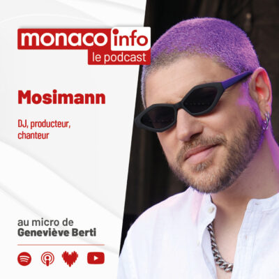 Portrait de l'artiste DJ Mosimann, invité du podcast Monaco Info