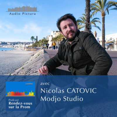 Nicolas Catovic, photographe niçois, dans son Modjo Studio près du cours Saleya