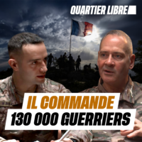 Portrait du général d'armée Pierre Schill, invité du podcast Quartier Libre