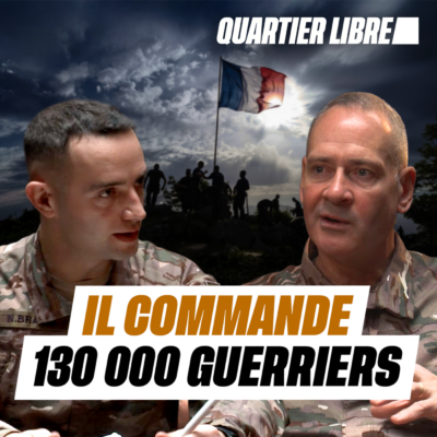 Portrait du général d'armée Pierre Schill, invité du podcast Quartier Libre