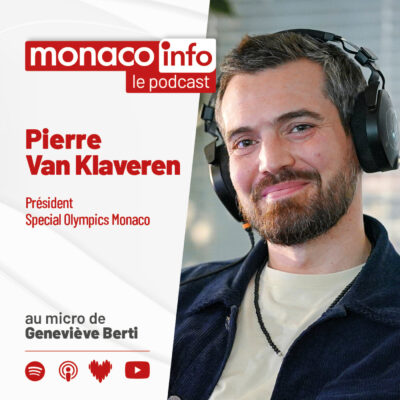 Portrait de Pierre Van Klaveren, invité du podcast Monaco Info