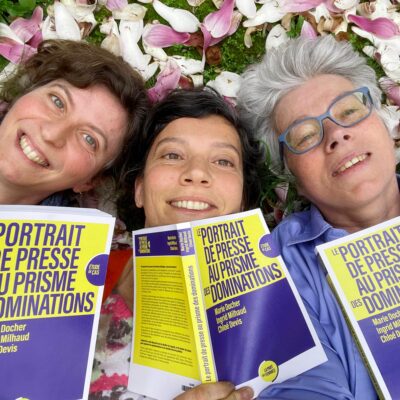 Pochette de l'épisode de Radio 9 Lives consacré à Ingrid Milhaud, Chloé Devis et Marie Docher et à leur étude sur le portrait de presse