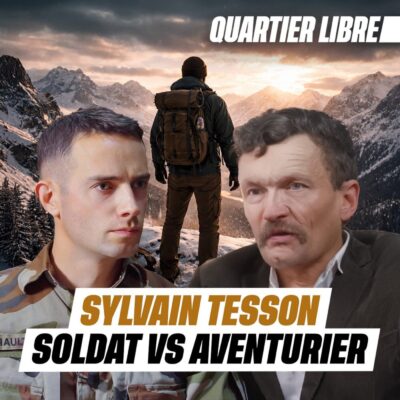 L'écrivain et aventurier Sylvain Tesson, invité du podcast Quartier Libre de l'armée de Terre.