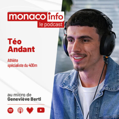 Portrait de Téo Andant, vice-champion du monde du 4x400 mètres et membre de l'AS Monaco Athlétisme.