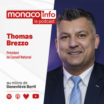 Portrait de Thomas Brezzo, invité du podcast de Monaco Info pour parler de son rôle de Président du Conseil National.