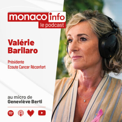 Portrait de Valérie Barilaro, invitée du podcast Monaco Info pour parler de son engagement associatif.