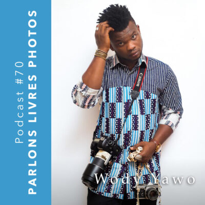 Visuel de l'épisode du podcast Photo Storia consacré à Wody Yawo, photographe de mode togolais installé à Lomé