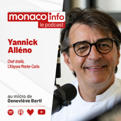 Portrait du chef Yannick Alléno, invité du podcast de Monaco Info