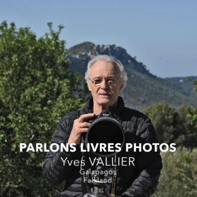 Pochette de l'épisode de podcast consacré à Yves Vallier, photographe animalier des îles Falkland et des Galapagos