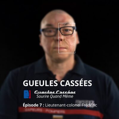 Portrait du lieutenant-colonel Frédéric Maggiani, invité du podcast Gueules Cassées